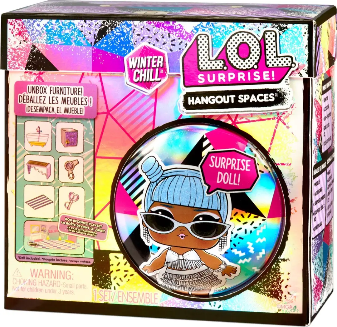 LOL Surprise! Winter Chill Hangout Spaces Ice Speelset - Minipop - afbeelding 6 van 6