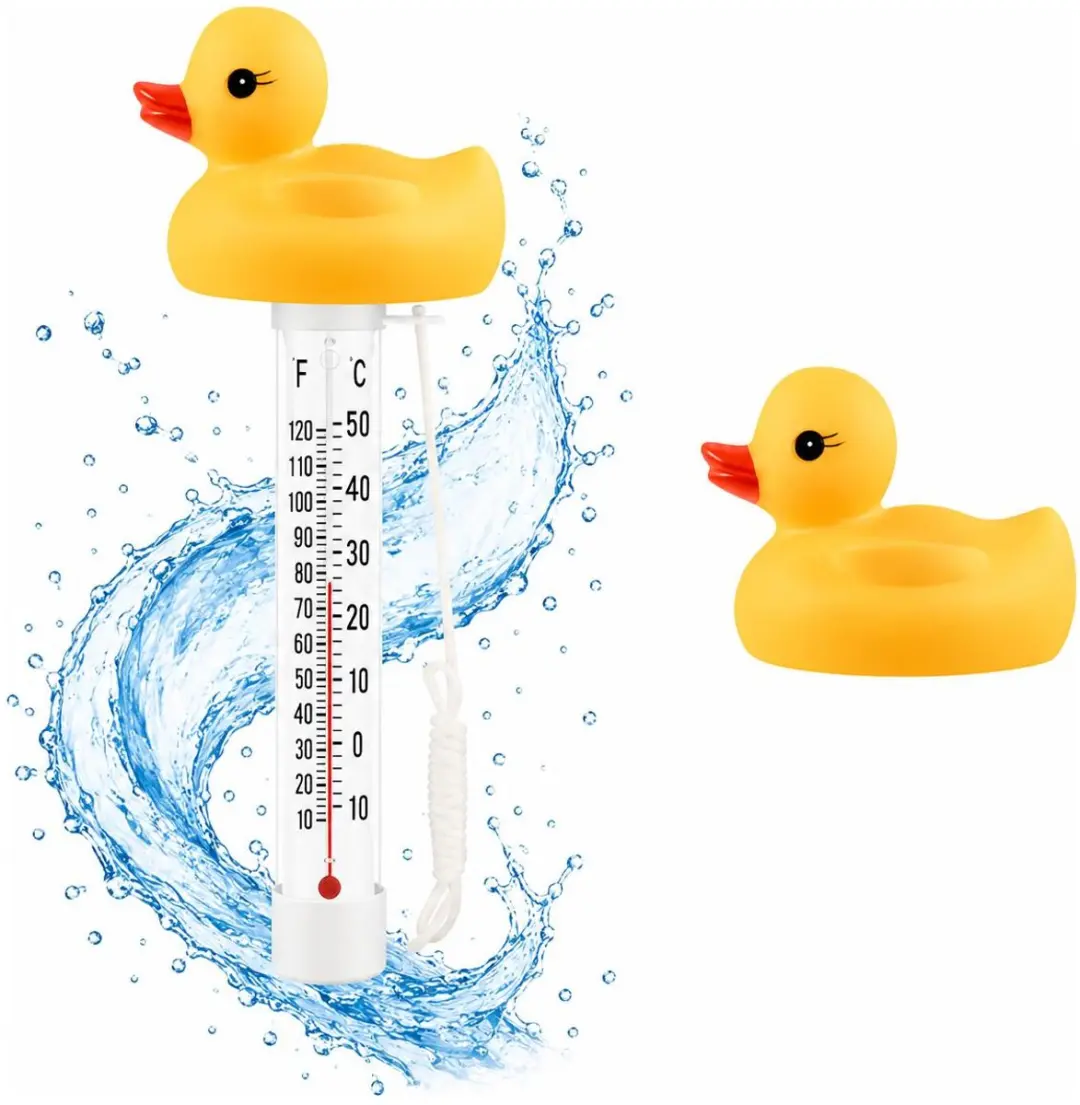 Bellatio Design Zwembadthermometer Eendje