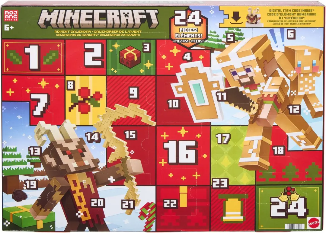 Minecraft Mattel Adventskalender JMP70