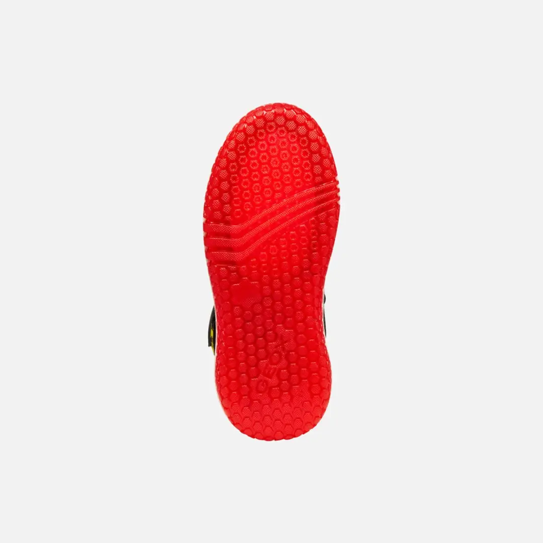 Geox Buzzerlight Jongens Skateschoenen 28 - Zwart/Rood