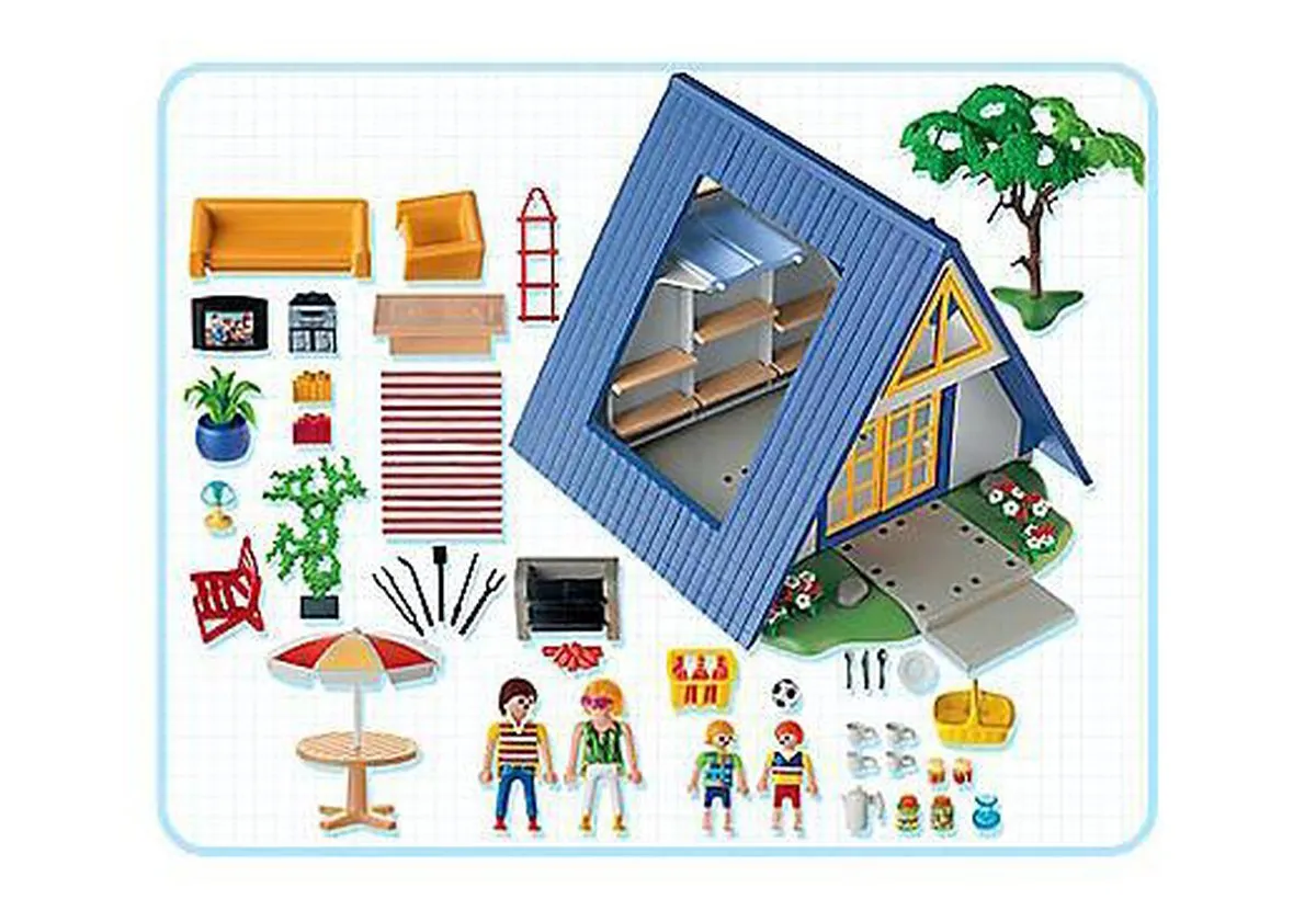 Playmobil Zomerhuisje 3230 - Multicolor