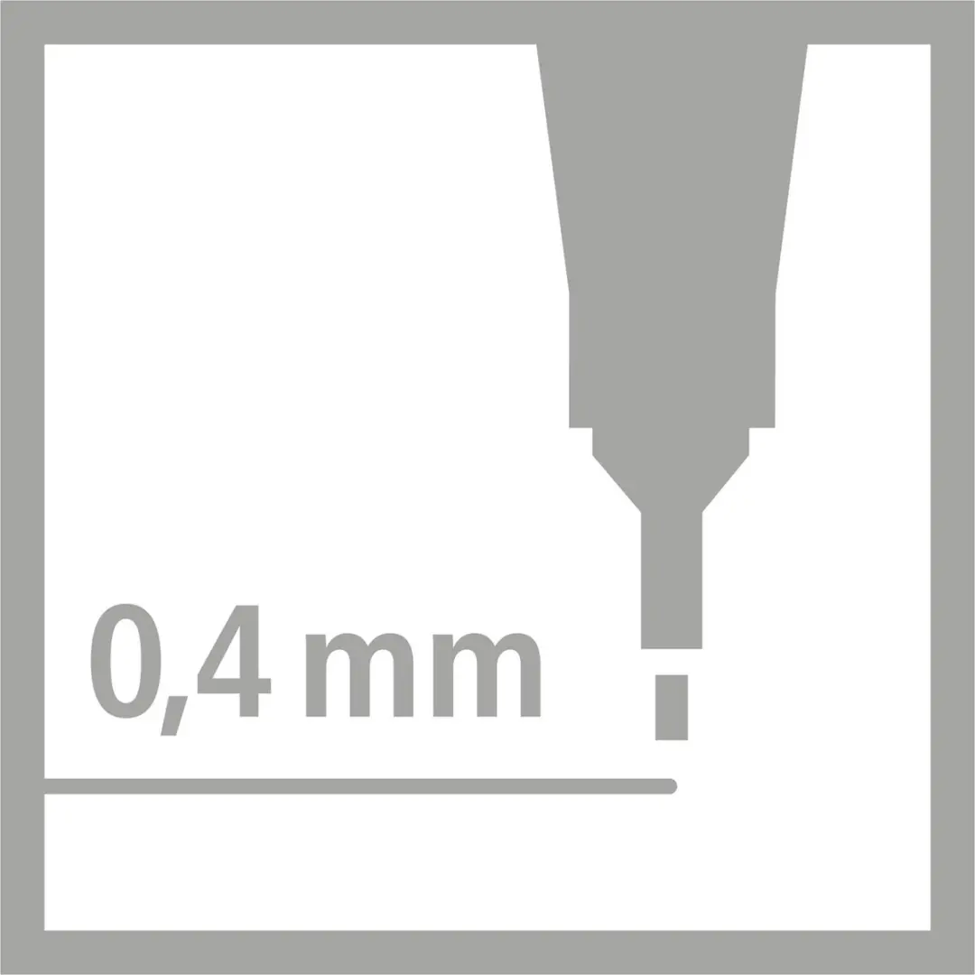 STABILO Trio 2-in-1 Marker & Fineliner Abrikoos - 10 Stuks