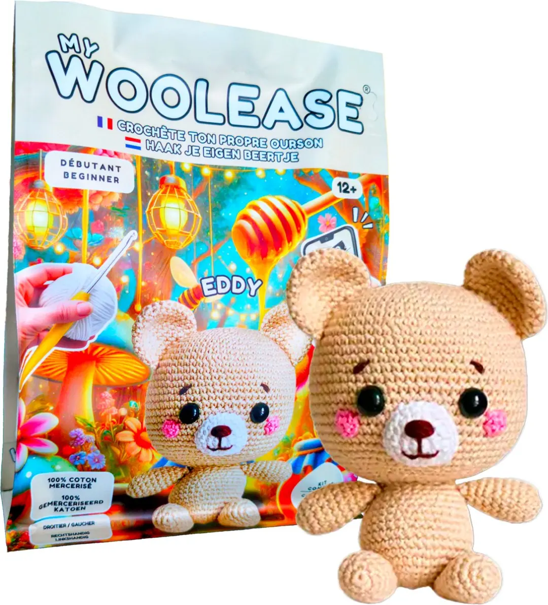 Geronimo Games My Woolease Haakpakket Eddy the Bear - DIY - 12+ jaar