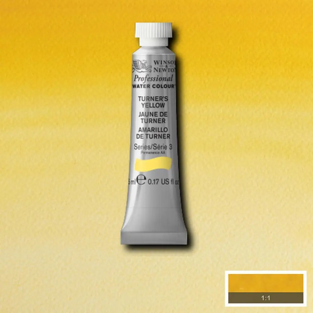 Winsor & Newton Turner's Yellow Waterverf 5ml