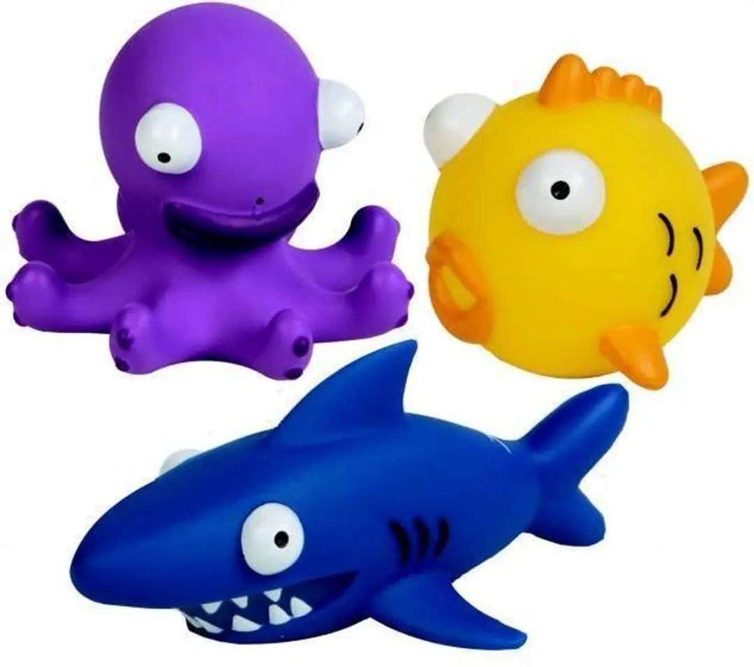 Speedo Baddieren Sea Squad Junior 3-delig - SPA543 - Blauw/Geel/Paars - afbeelding 2 van 6
