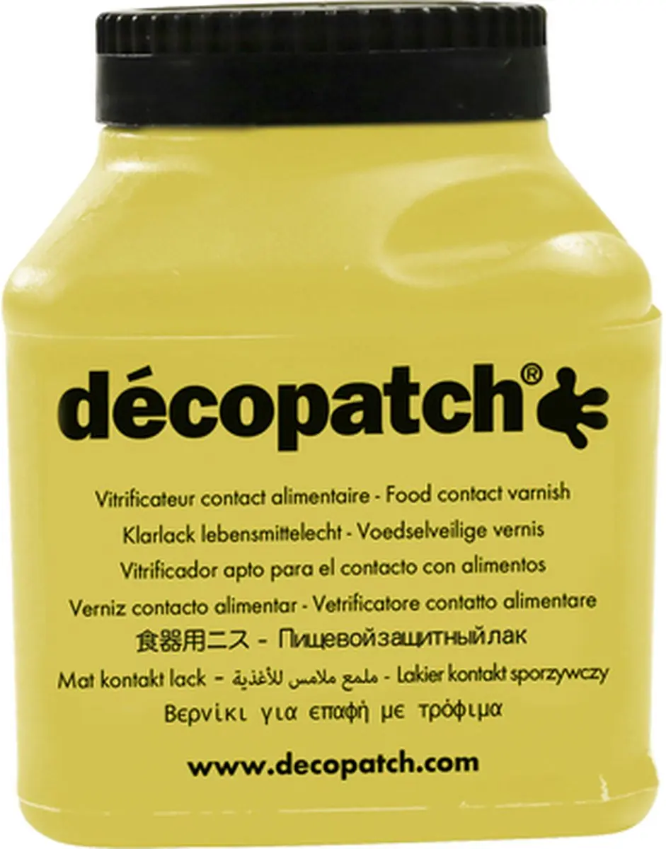 Decopatch Voedselbestendige Vernis VAAL180AC - 180ml - Transparant