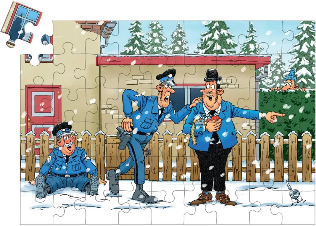 Jan van Haasteren Adventskalender 2026 - 24x54 Puzzels Meerkleurig