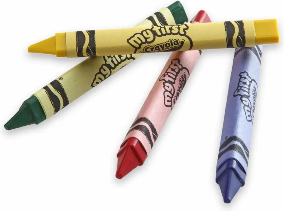 Crayola Mini Kids Driehoekig Waskrijt 16 Stuks - Veelkleurig