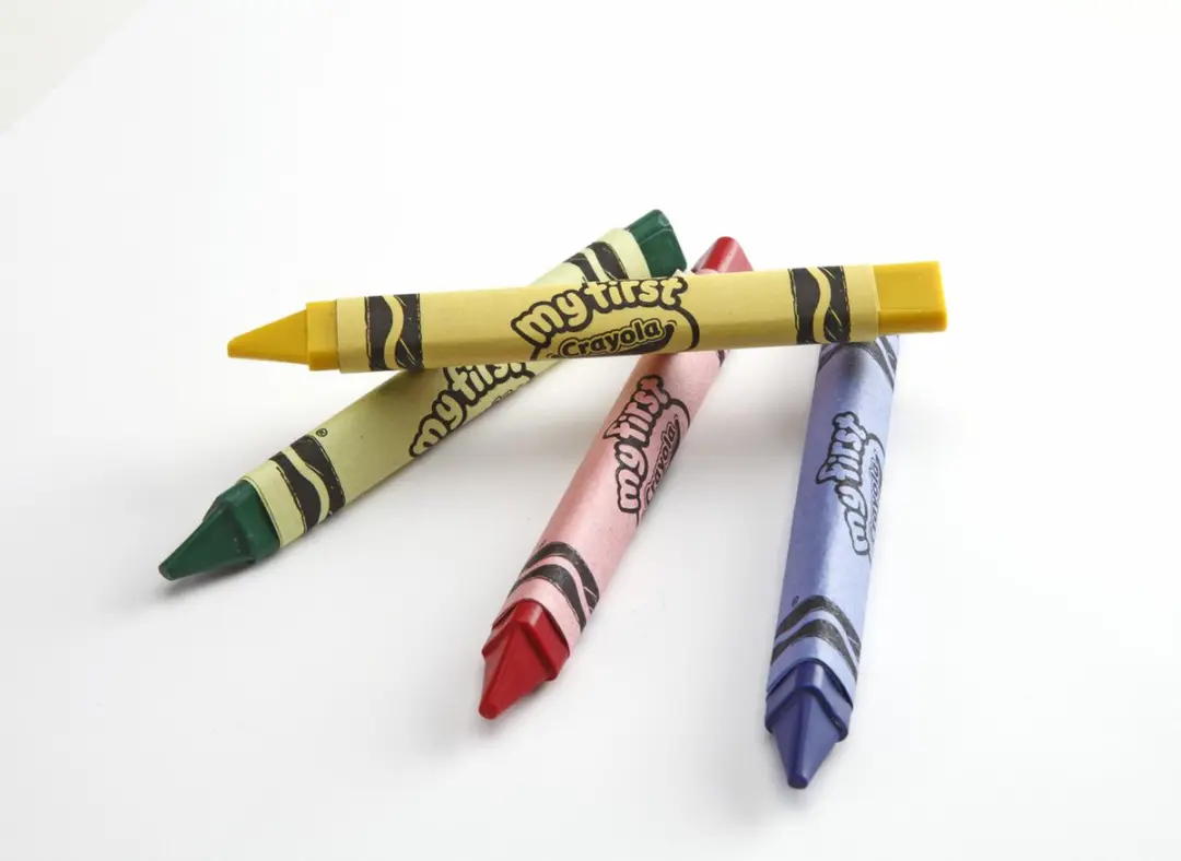 Crayola Mini Kids Driehoekig Waskrijt 16 Stuks - Veelkleurig