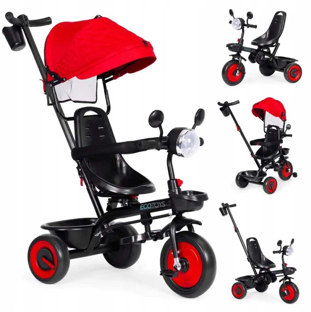 ECOTOYS 3-in-1 Kinderloopfiets