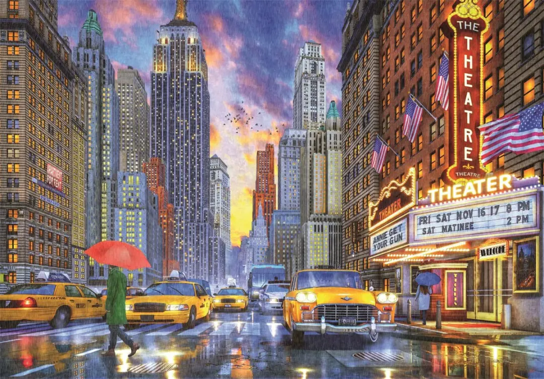 Clementoni Rainy Manhattan Legpuzzel 2000 Stuks