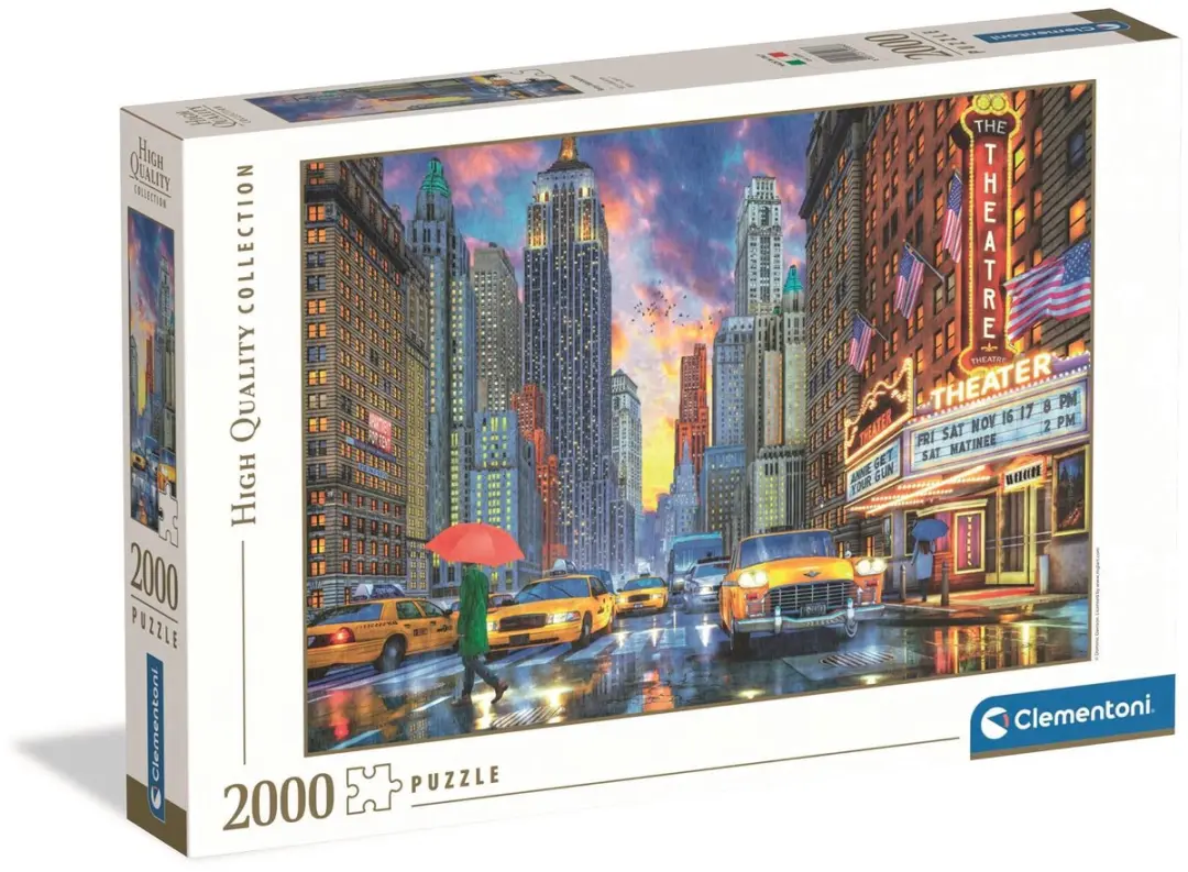 Clementoni Rainy Manhattan Legpuzzel 2000 Stuks