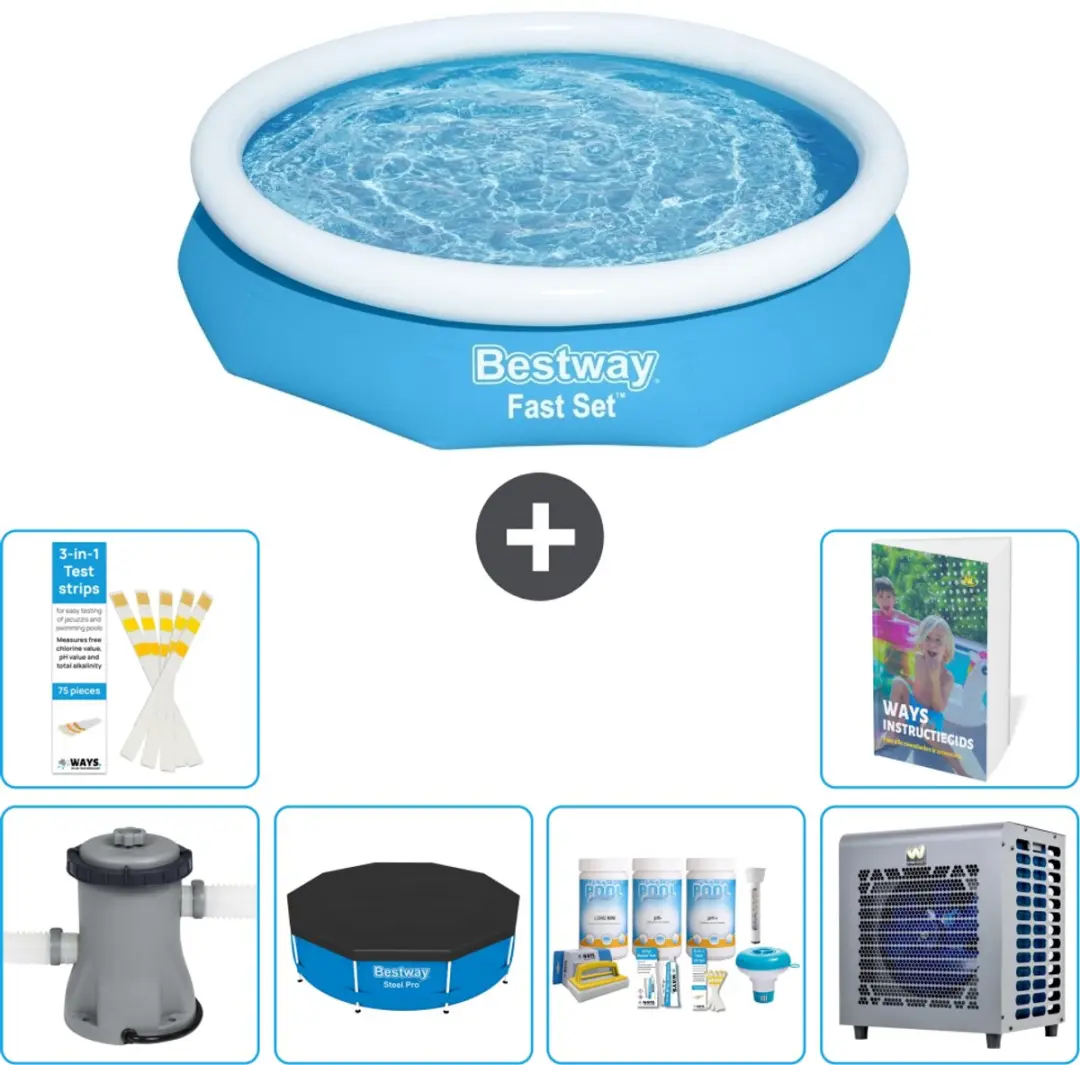 Bestway Fast Set Zwembad 305x66cm