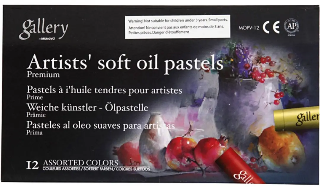 Mungyo Gallery Oliepastels Premium - 12 Stuks - Meerkleurig
