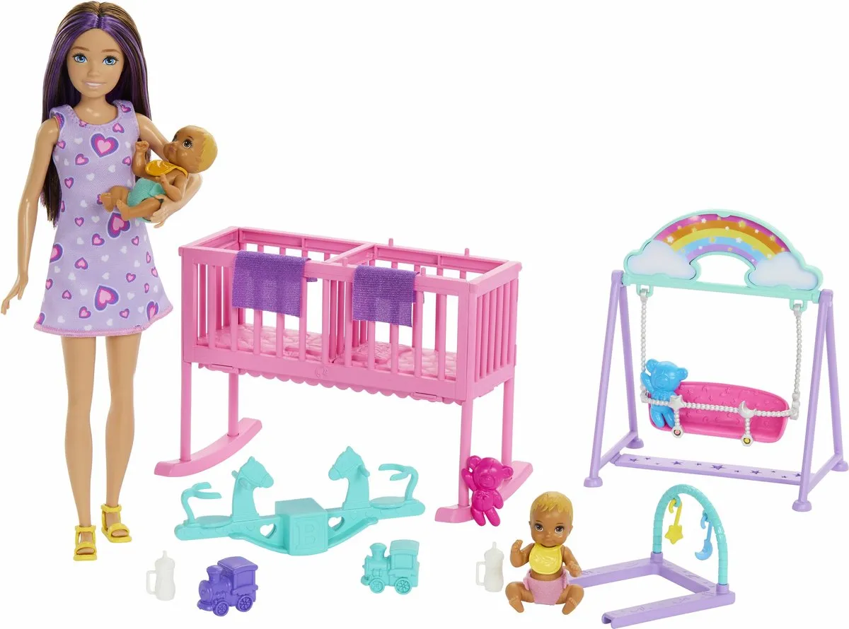 Barbie Skipper Babysitters Speelset HXM99