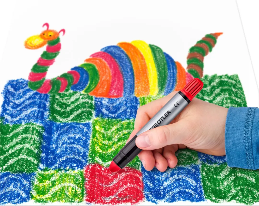 STAEDTLER Noris Gelkrijt - 6 Kleuren