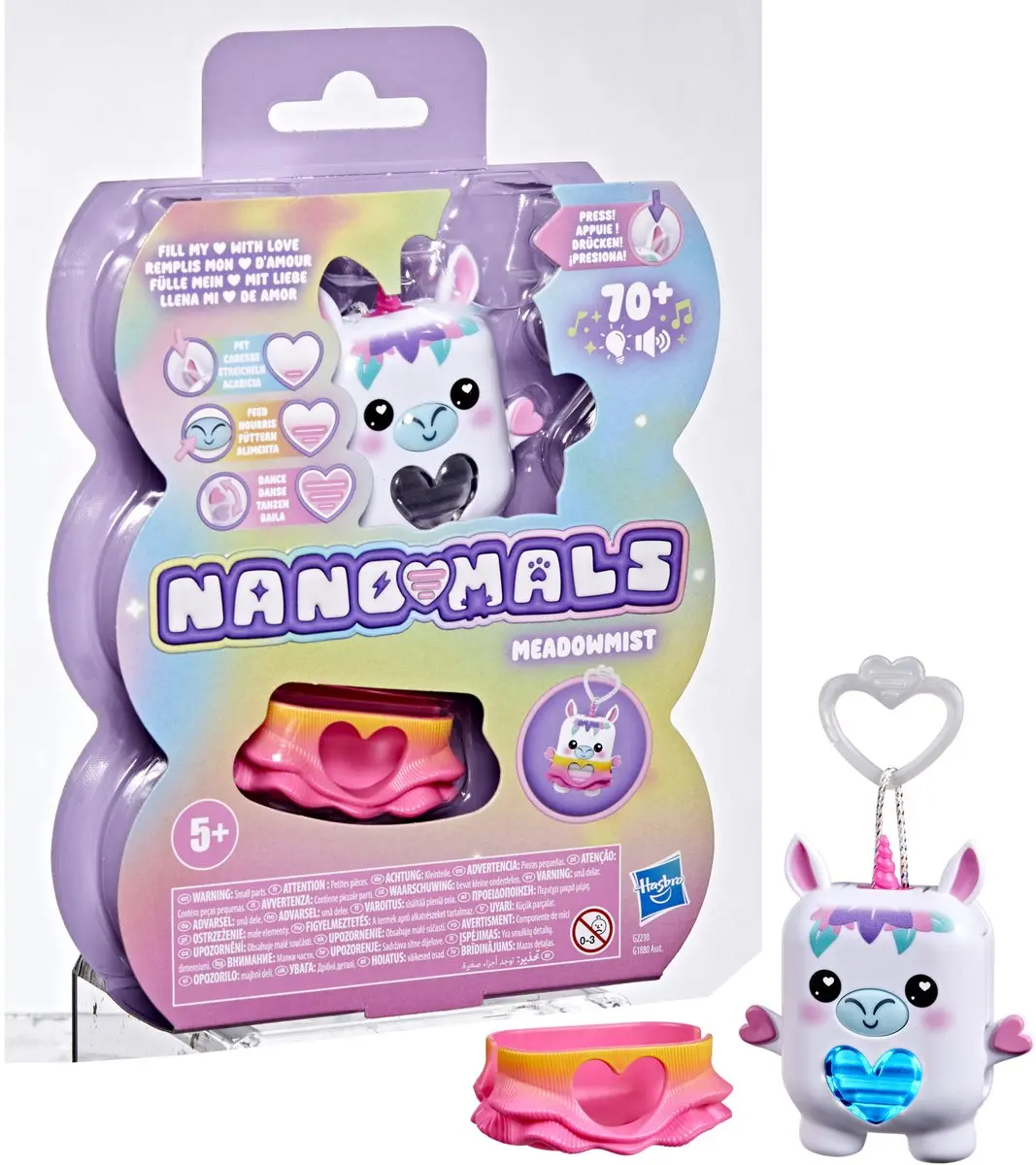 Hasbro Nanomals Meadowmist Eenhoorn