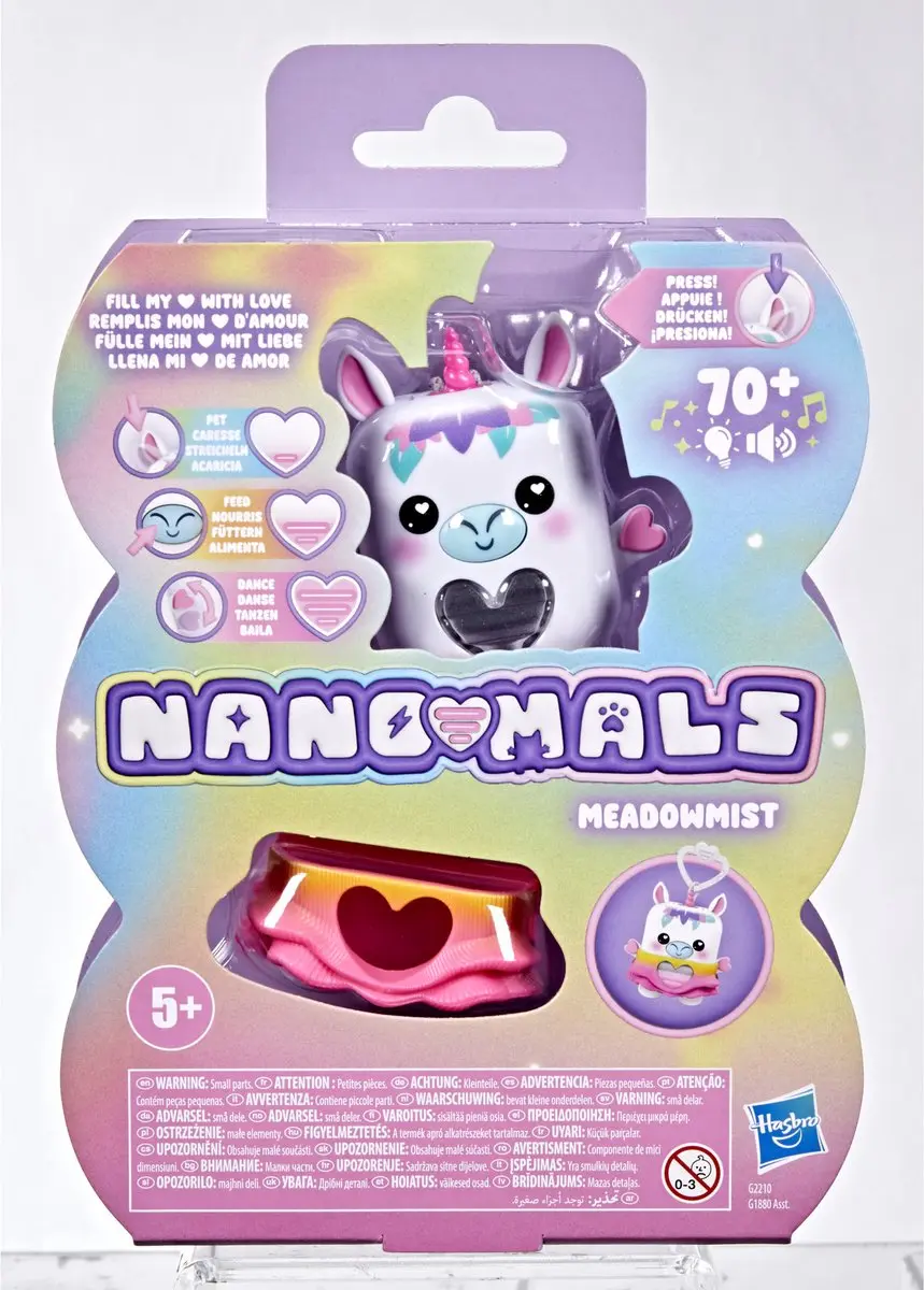 Hasbro Nanomals Meadowmist Eenhoorn - G2210 - Meerkleurig