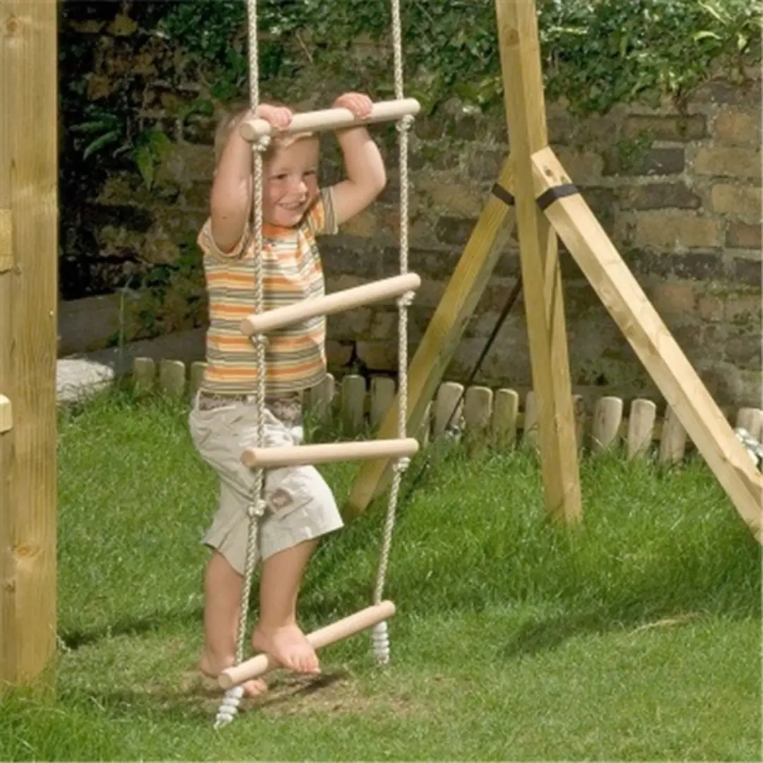 BIGJIGS Touwladder 210 cm - Meerdere kleuren