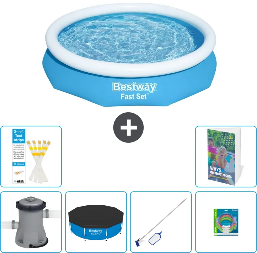 Bestway Fast Set Zwembad 305x66cm