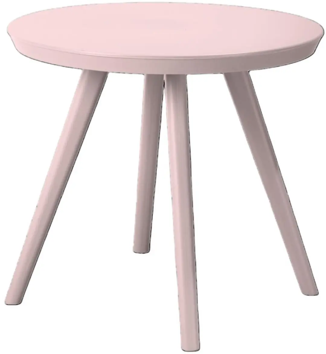 Van der Meulen Kindertafel Pastel Roze Ø50,5cm