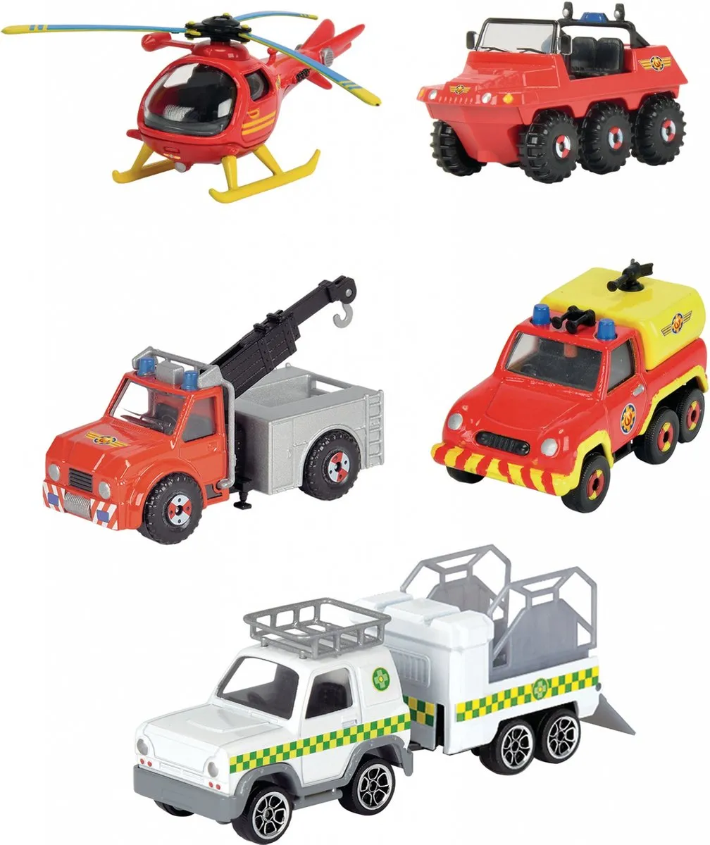 Smoby Stra?ak Sam Voertuigen 3-Pack 1:64