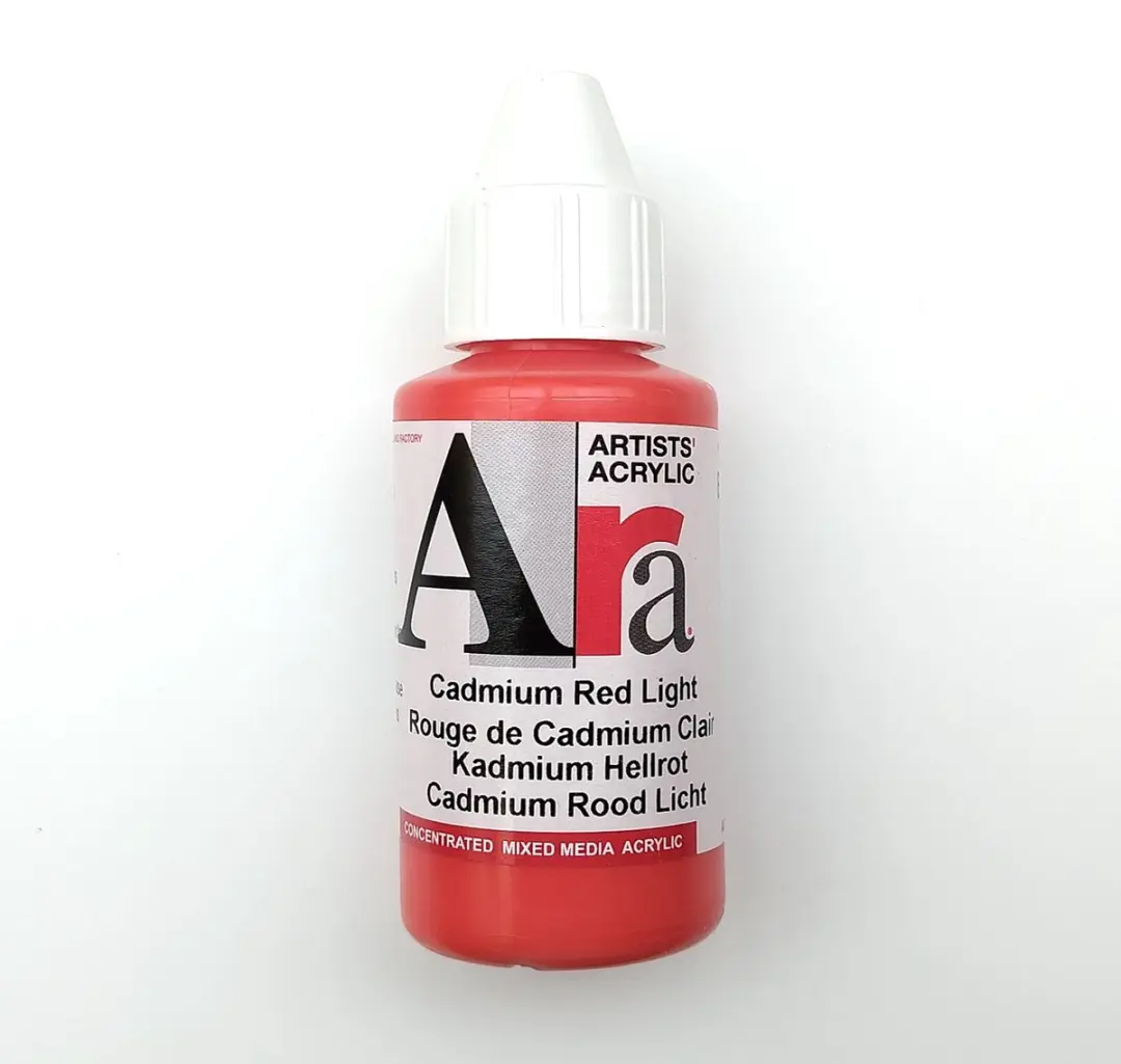 Ara Acrylverf Cadmium Rood Licht 100ml