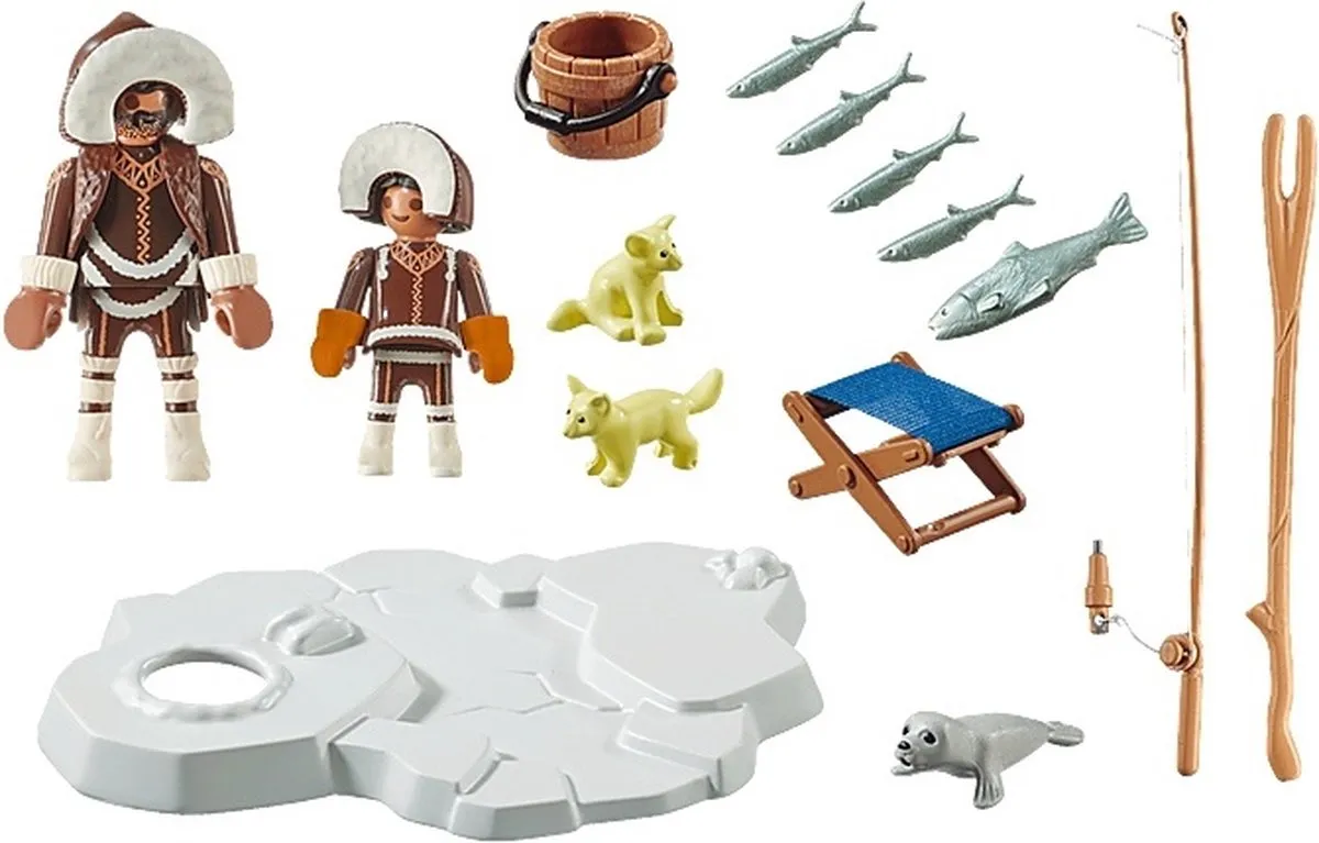 Playmobil Geschenkset Ijsvisser 70606 - Multicolor