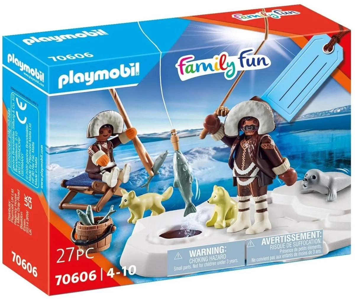 Playmobil Geschenkset Ijsvisser 70606