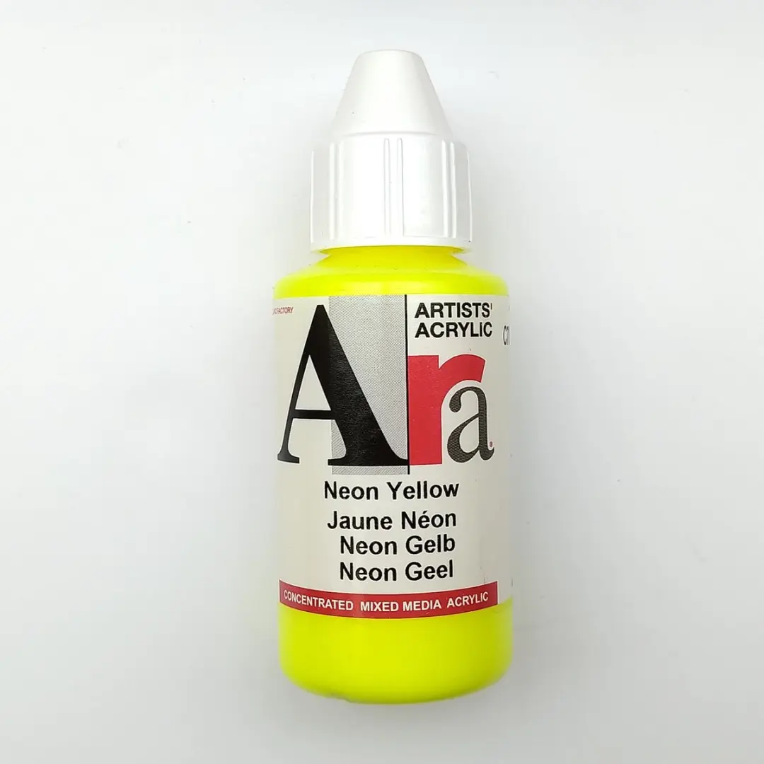 Ara Acrylverf Neon Geel C700