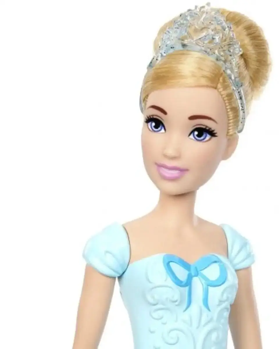 Mattel Disney Princess Assepoester Pop 28cm - Blauw