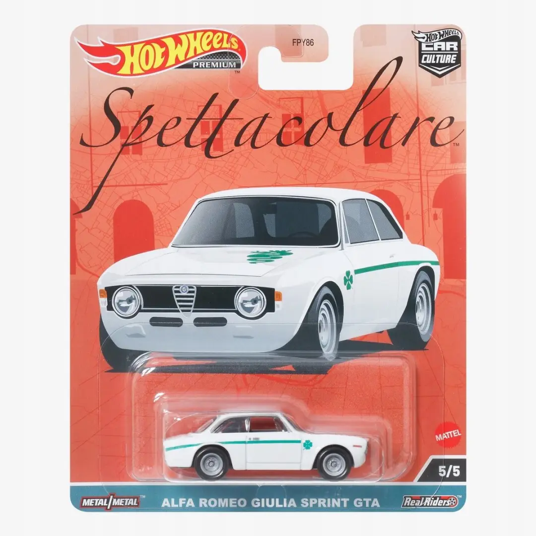 Hot Wheels Premium Spettacolare Set 5 Auto's 1:64 Metaal