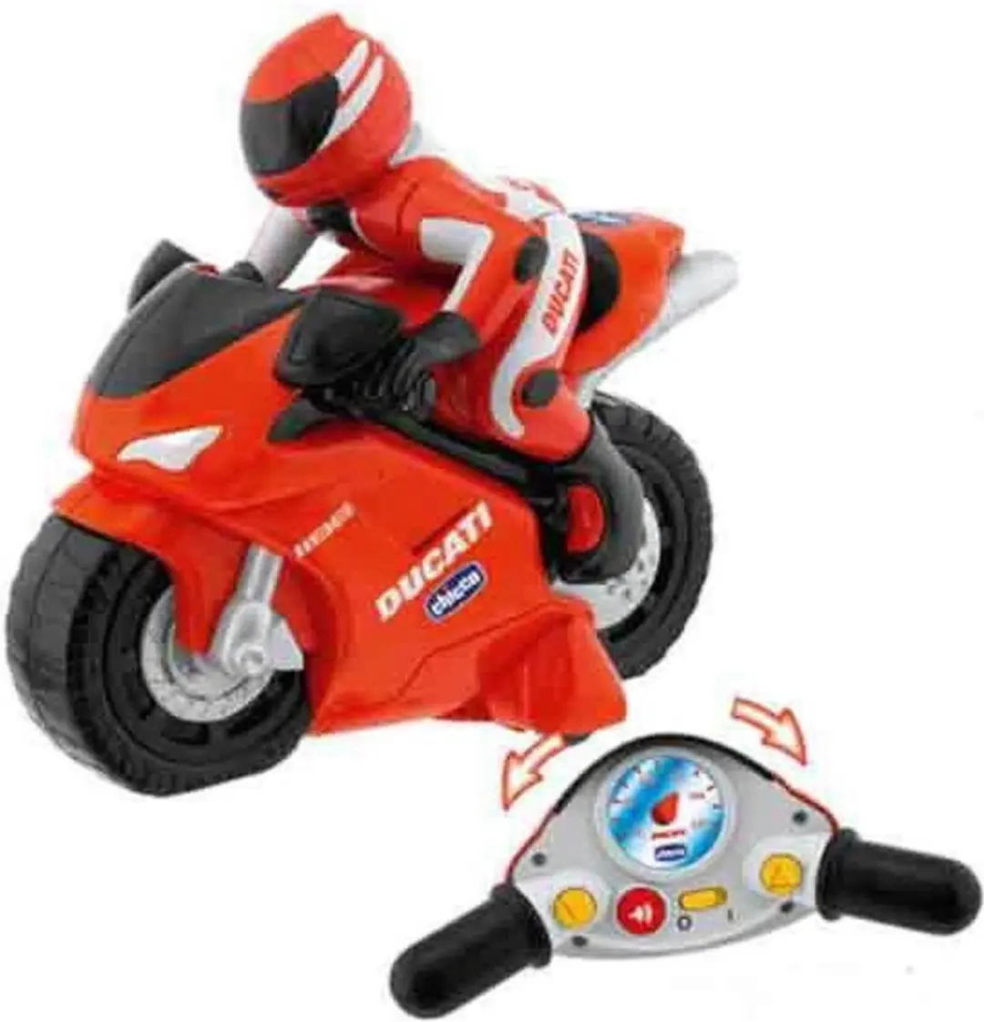 Chicco Ducati 1198 RC Bestuurbare Motor - Rood