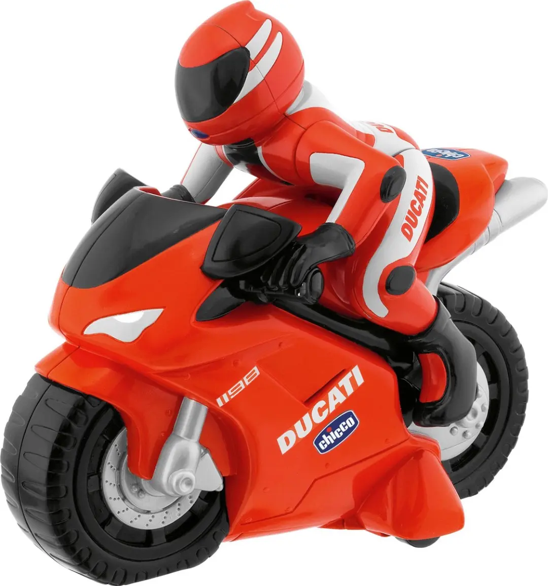 Chicco Ducati 1198 RC Bestuurbare Motor - Rood