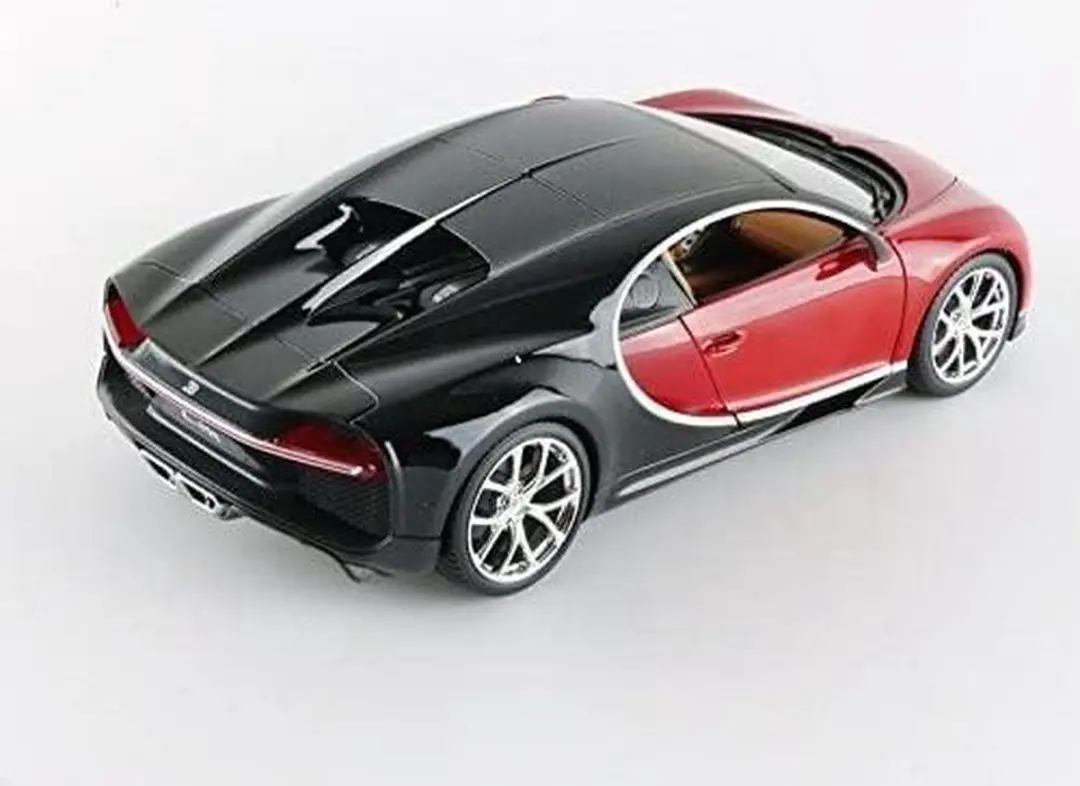 Bugatti Bburago Chiron 1:18 - Blauw/Zwart
