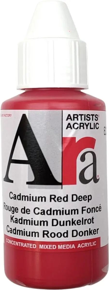 Ara Acrylverf Cadmium Rood Donker 100ml