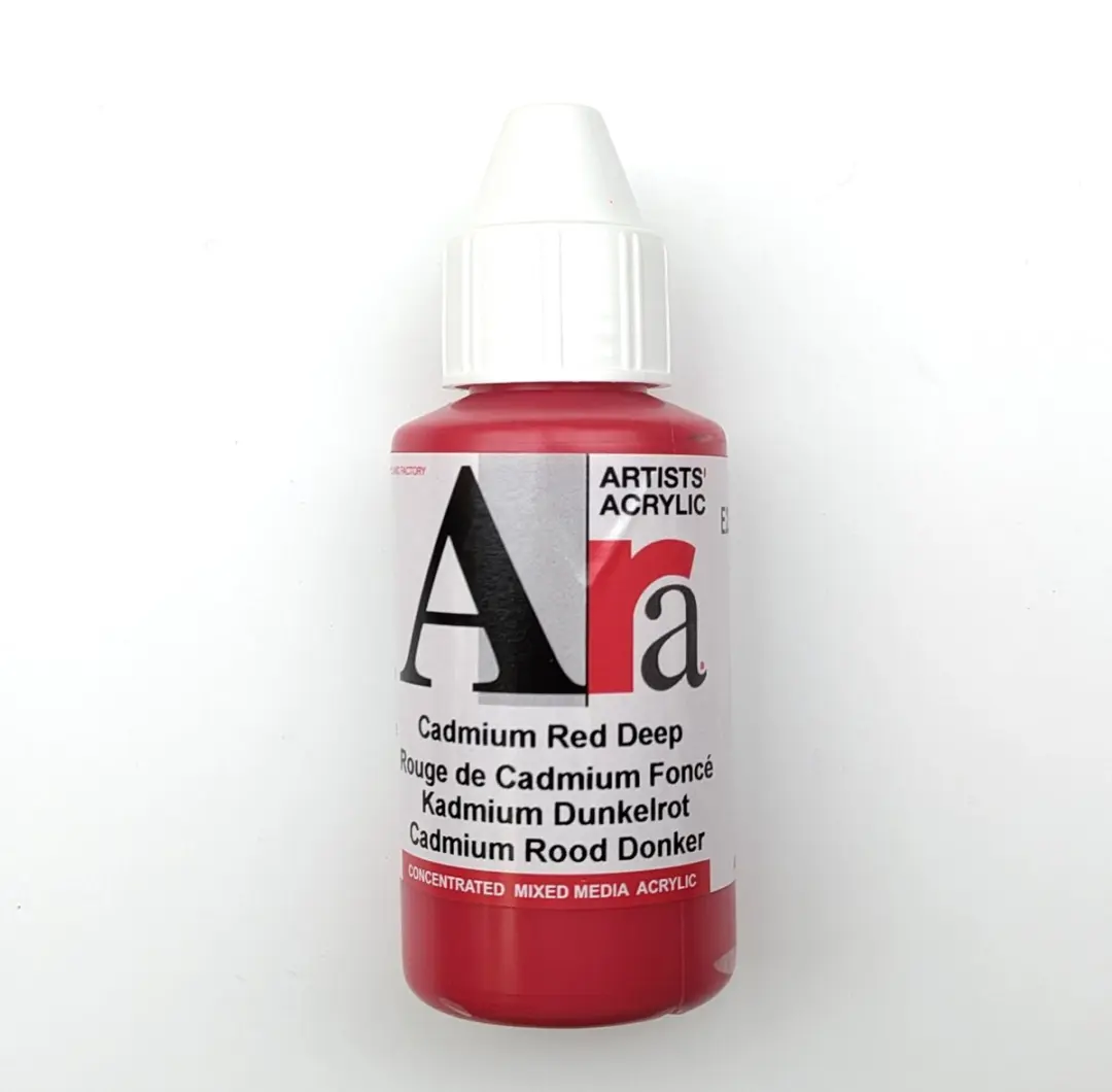 Ara Acrylverf Cadmium Rood Donker 100ml