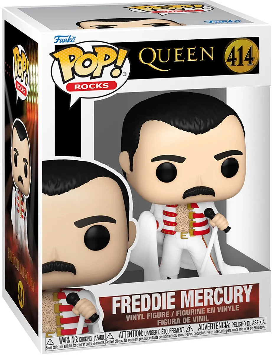 Funko Pop Rocks Queen Freddie Mercury Met Cape