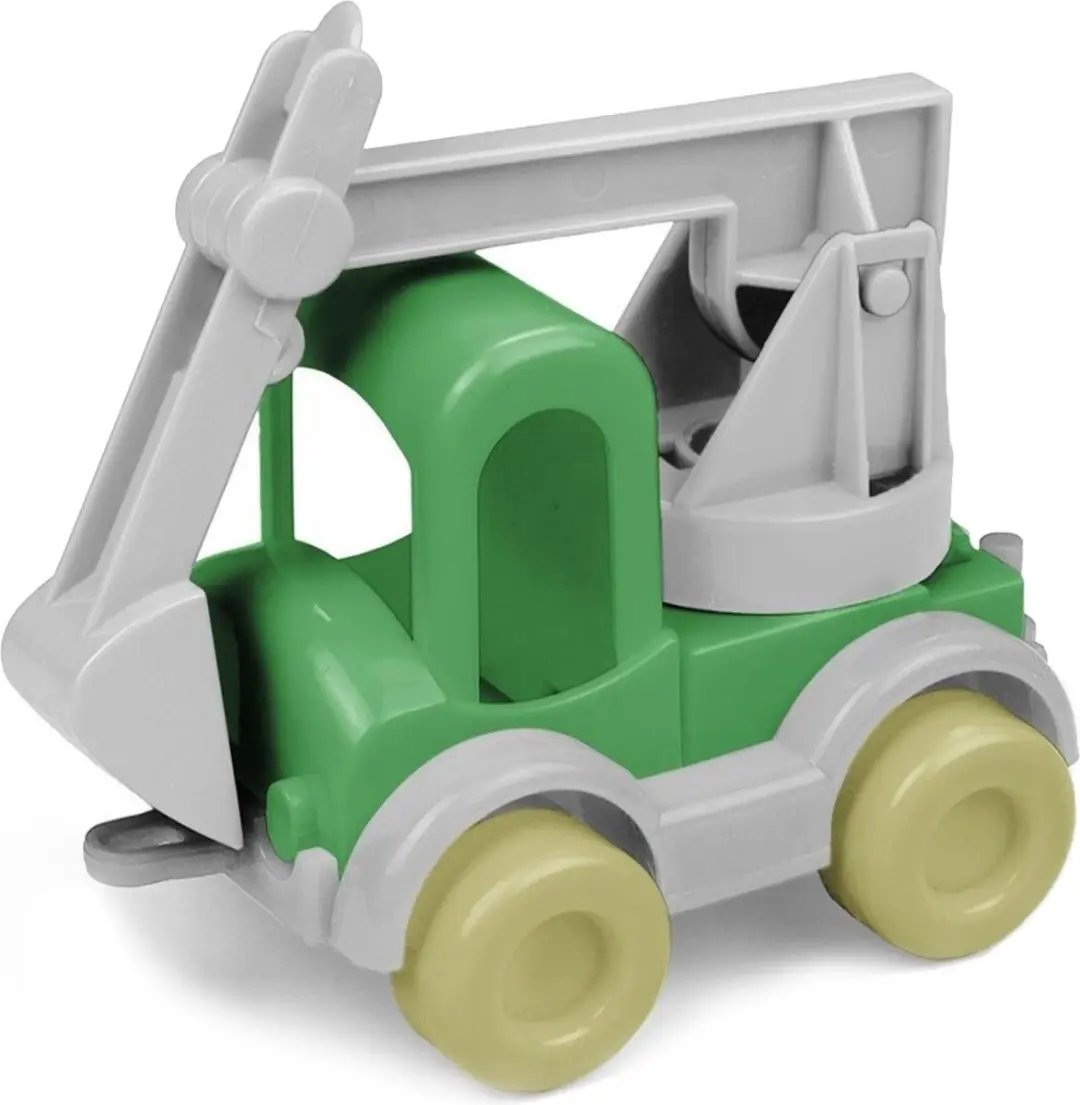 Replay Kid Cars Kipwagen & Graafmachine Speelgoedset - Bruin/Grijs/Groen