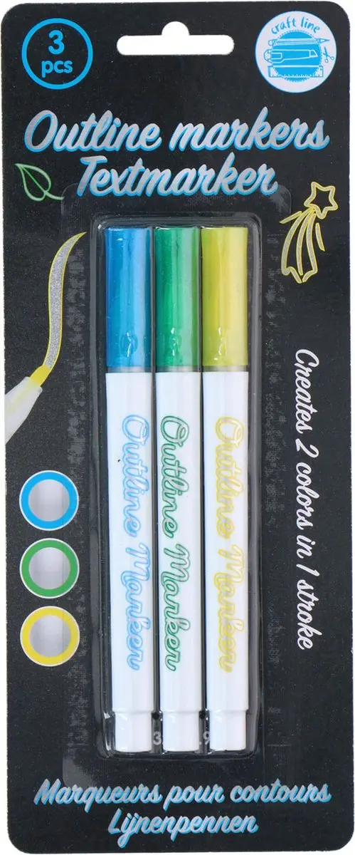 Craft Outline Zilver Stiften