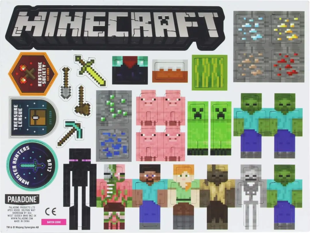Paladone Minecraft Magneten Bouwset
