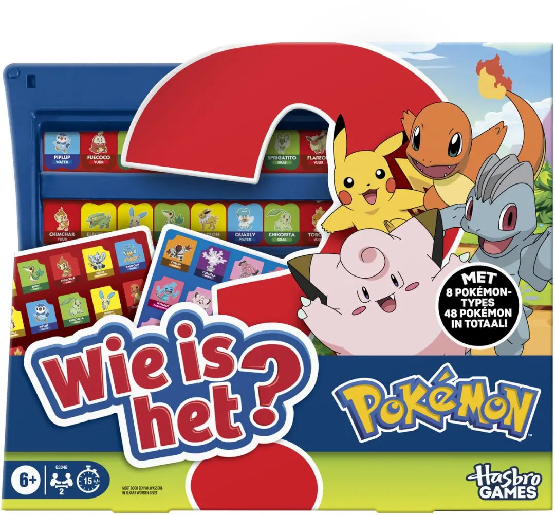 Hasbro Gaming Wie is het? Pokémon Editie G3348
