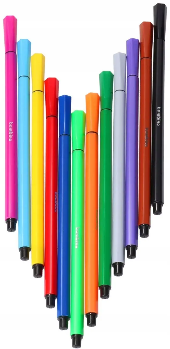 Bambino Stiften Set 12 Kleuren - Multicolor