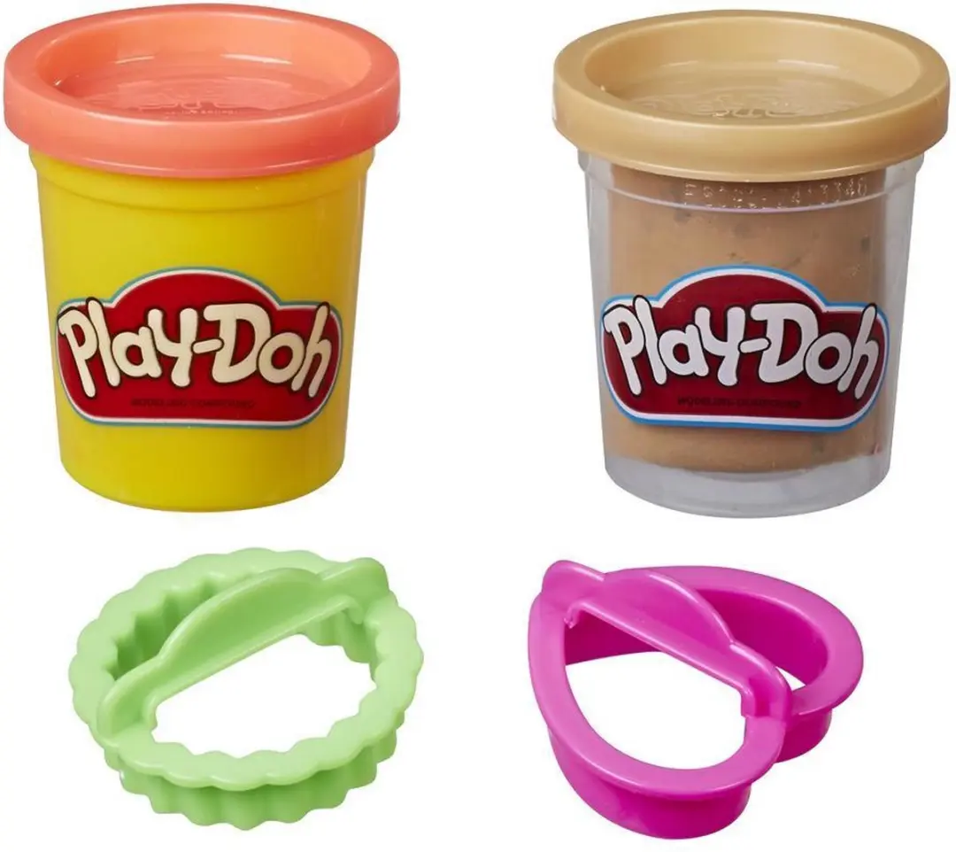 Play-Doh Kitchen Creations Klei Meerkleurig - 2 Stuks
