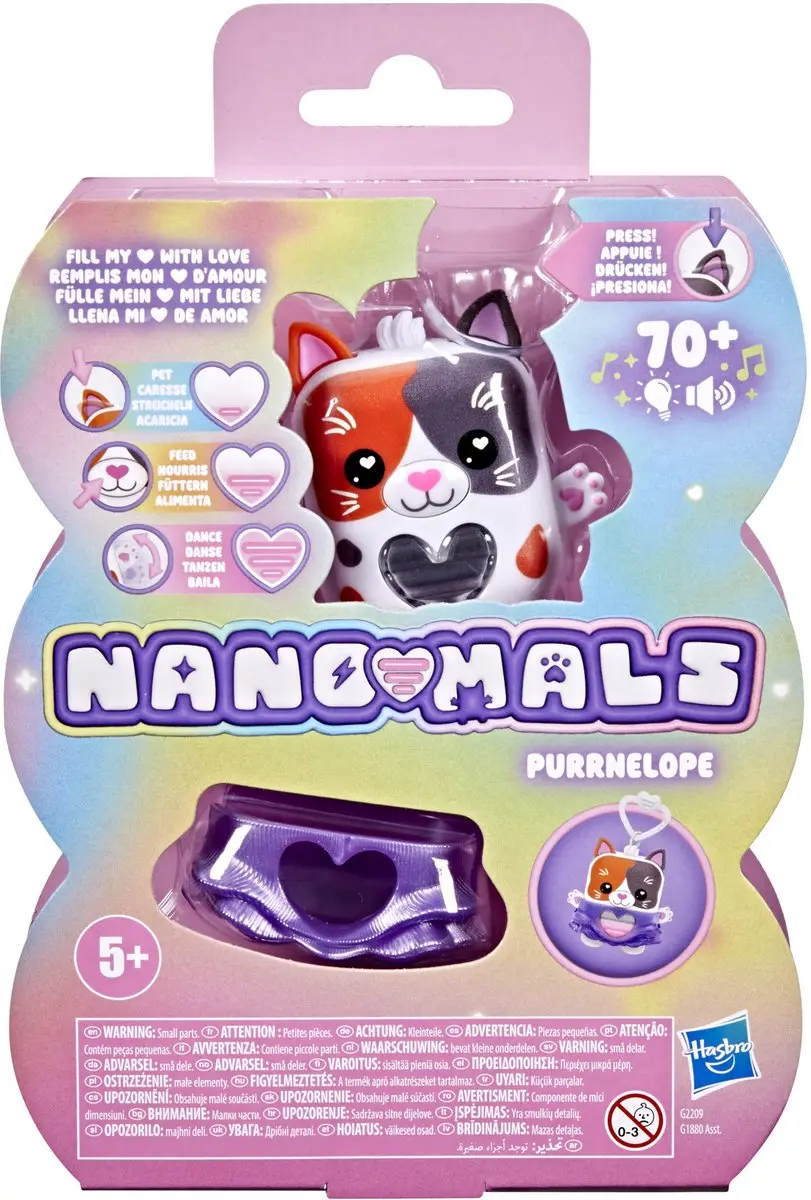 Hasbro Nanomals Display Assorti - Meerkleurig