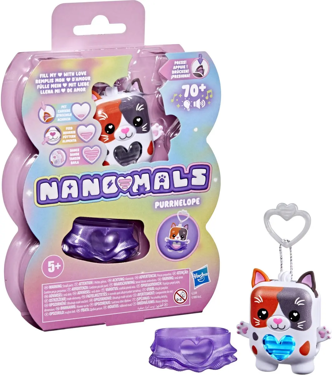 Hasbro Nanomals Display Assorti