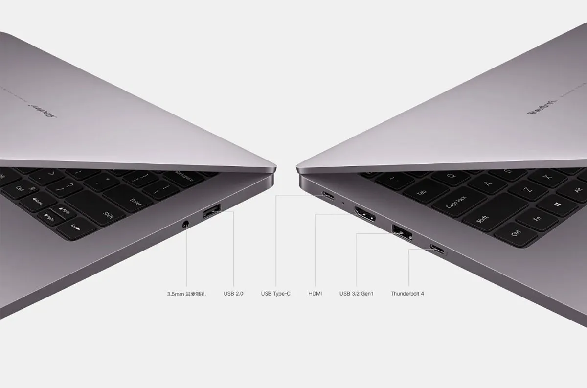 XIAOMI Redmibook 14 Pro | AMD Ryzen™ 5 5500U | 16GB DDR4 | 512GB SSD | Radeon™ Graphics | 14 Super Retina QHD+ | Gray | W11 Home | Qwerty