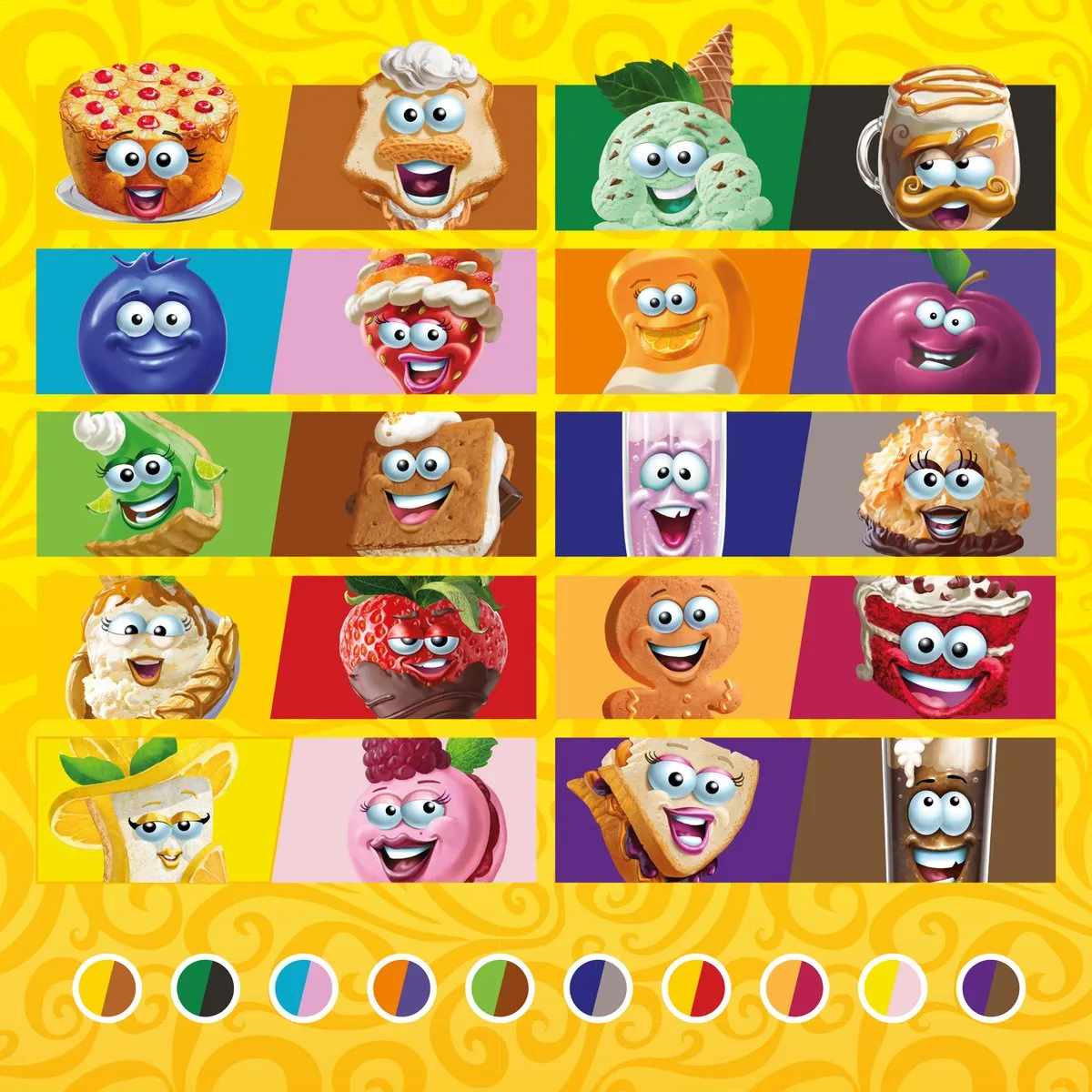 Crayola Silly Scents Viltstiften 20 Kleuren - 10 Stuks