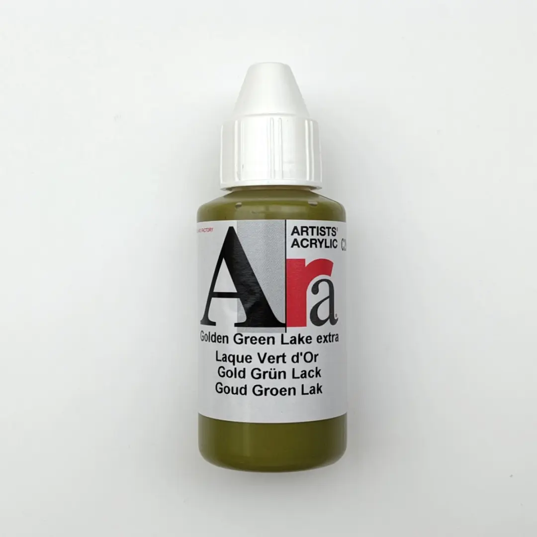 Ara Acrylverf Goud Groen Lak 100ml