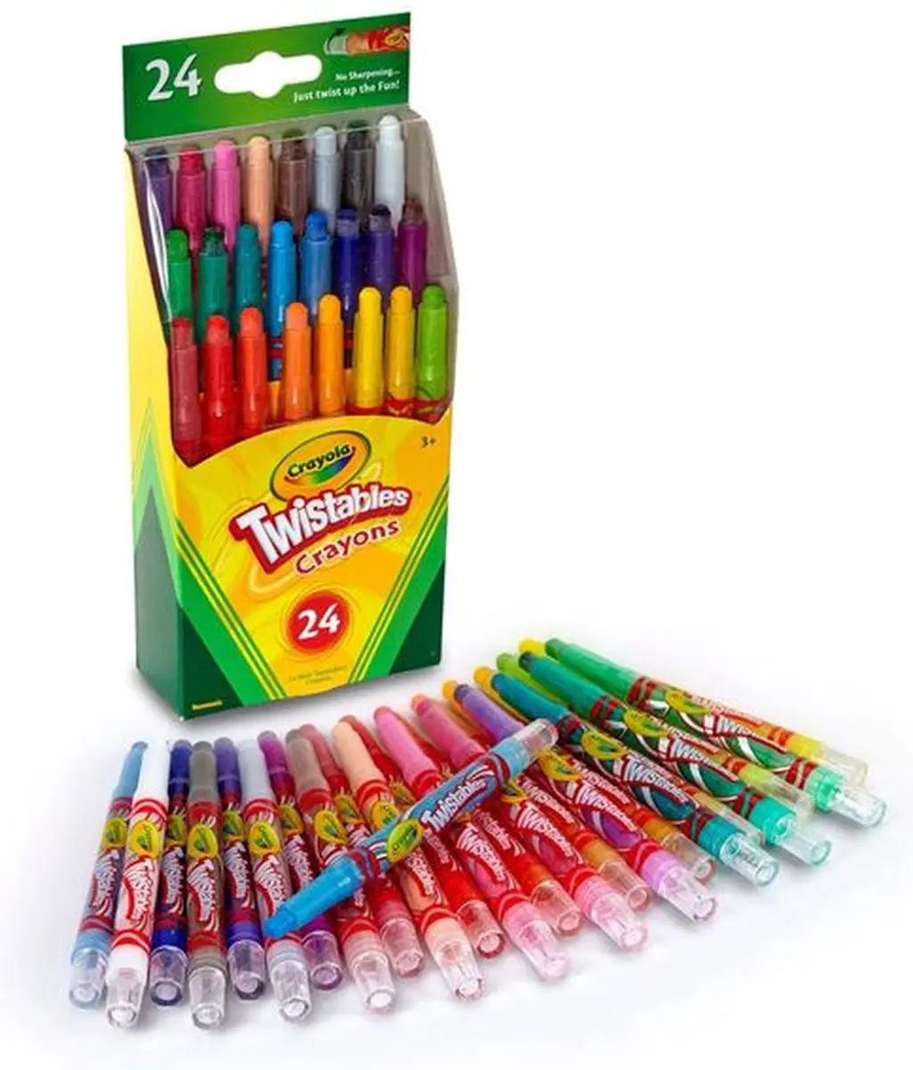 Crayola Twistables Kleurpotloden 24 Stuks - Multicolor